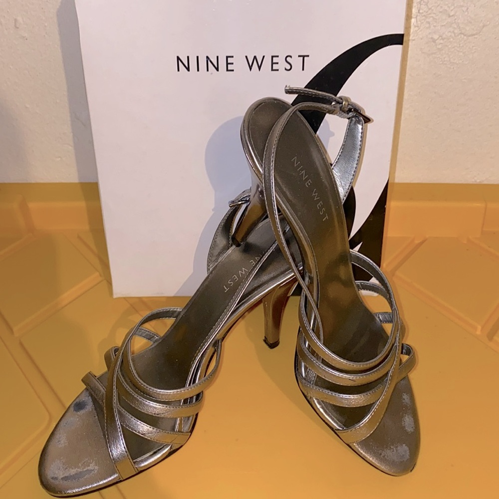 Nine west worn sandals
